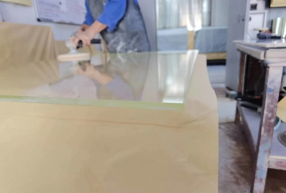 2.1mmPb 10mm Thickness X Ray Lead Glass Protection Ct Shielding