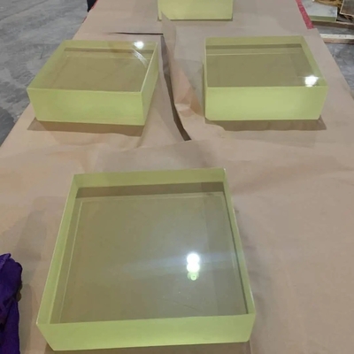 Hospital 12mm Radiation Protection Lead Glass X Ray Room Ct Shielding