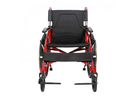 Anti-Ferrous Aluminum Alloy Wheelchair Supports 120 Kg Max Load Built For Secure Cozy Patient Transit