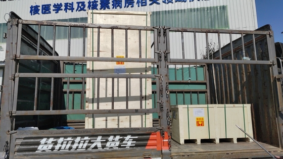 Lead Equivalent Nuclear Radiation Hot Cell In Stainless Steel Color With Customized Design