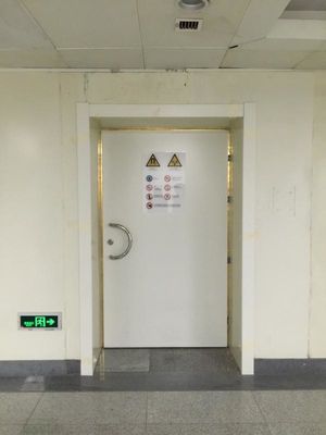 HF-geschützte MRT-Zimmertür mit 100 dB HF-Atenuierung Kupferfolie-Schutz und elektromagnetische oder mechanische Schlösser