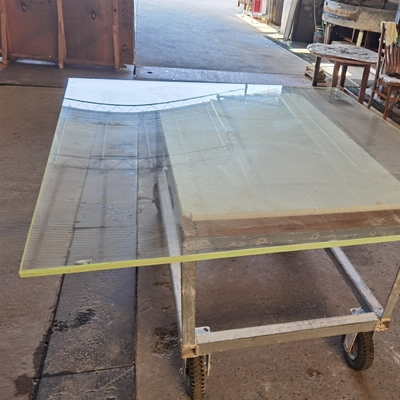 X Ray Room Window Lead Glass For Radiation Protection 18mm Thickness
