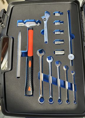 Ergonomic Rubber Handgrip Nonmagnetic Tool Set Custom Laser Mark 25×15×5cm for Magnetism-Sensitive Working Zones