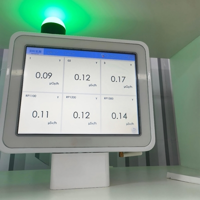 Batteriebetriebener Kernstrahlungsdetektor mit ±15 % relativem inhärentem Fehler und tragbarem Design bei 10 ºC bis 45 ºC