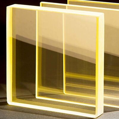 Absorption over 99.9% X-Ray Lead Glass with Lead Ratio 30 to 60 percent PbO Bespoke choices for clinical radiology shielding