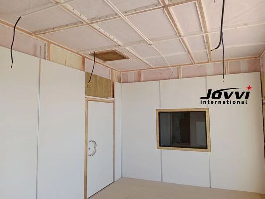 MRI RF Shielded Window with Double-Pane Insulating Glass and Brass Mesh Painted Black for Temperature Range -40°C to +85°C