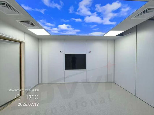 MRT Faraday-Käfig Schutzraum Schutzwirksamkeit 10-130 MHz