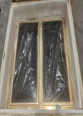 EMC EMI Steel Brass Honeycomb Waveguide Air Vents Panel 14KHz
