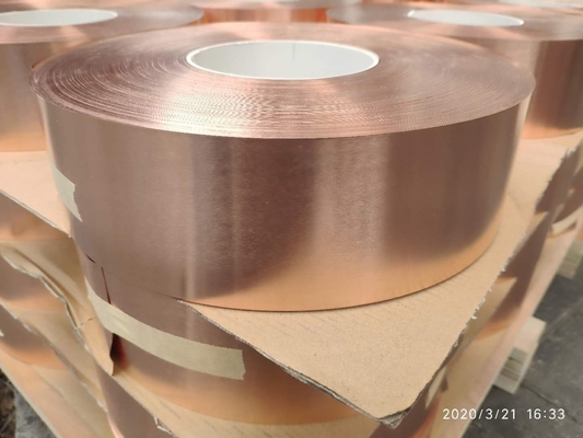 0.105mm Folien-Band Emi Shielding Conductive Electrolytic Kupfer-3oz