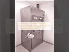 Synthese Hot Cell für die Radiopharmazeutika-Produktionslinie GMP-Standard mit Echtzeit-Dosisüberwachung mit Hepa-Filtration Aktivkohlenstofffilter Negativdruck