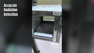 Hochwertiger Bleischirmschrank