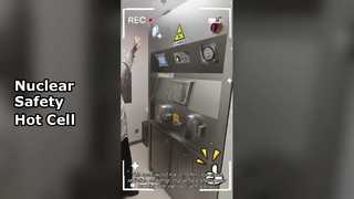 Sicherheitsabschirmung für heiße Zellen vor nuklearer Strahlung